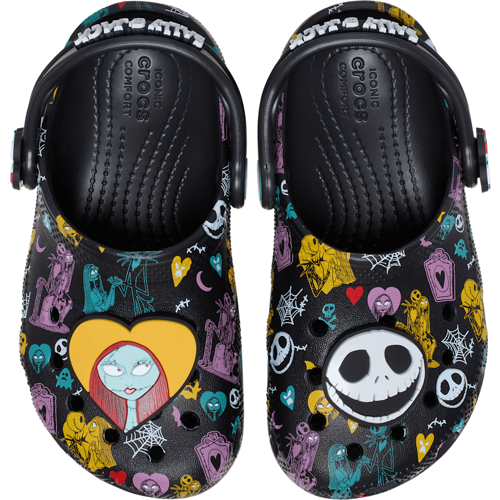 Toddlers’ Disney Tim Burton's The Nightmare Before Christmas Jack and Sally Classic Clog