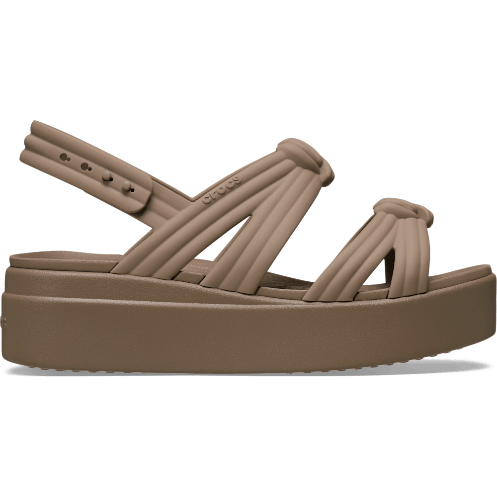 Brooklyn Low Wedge Knot Sandal