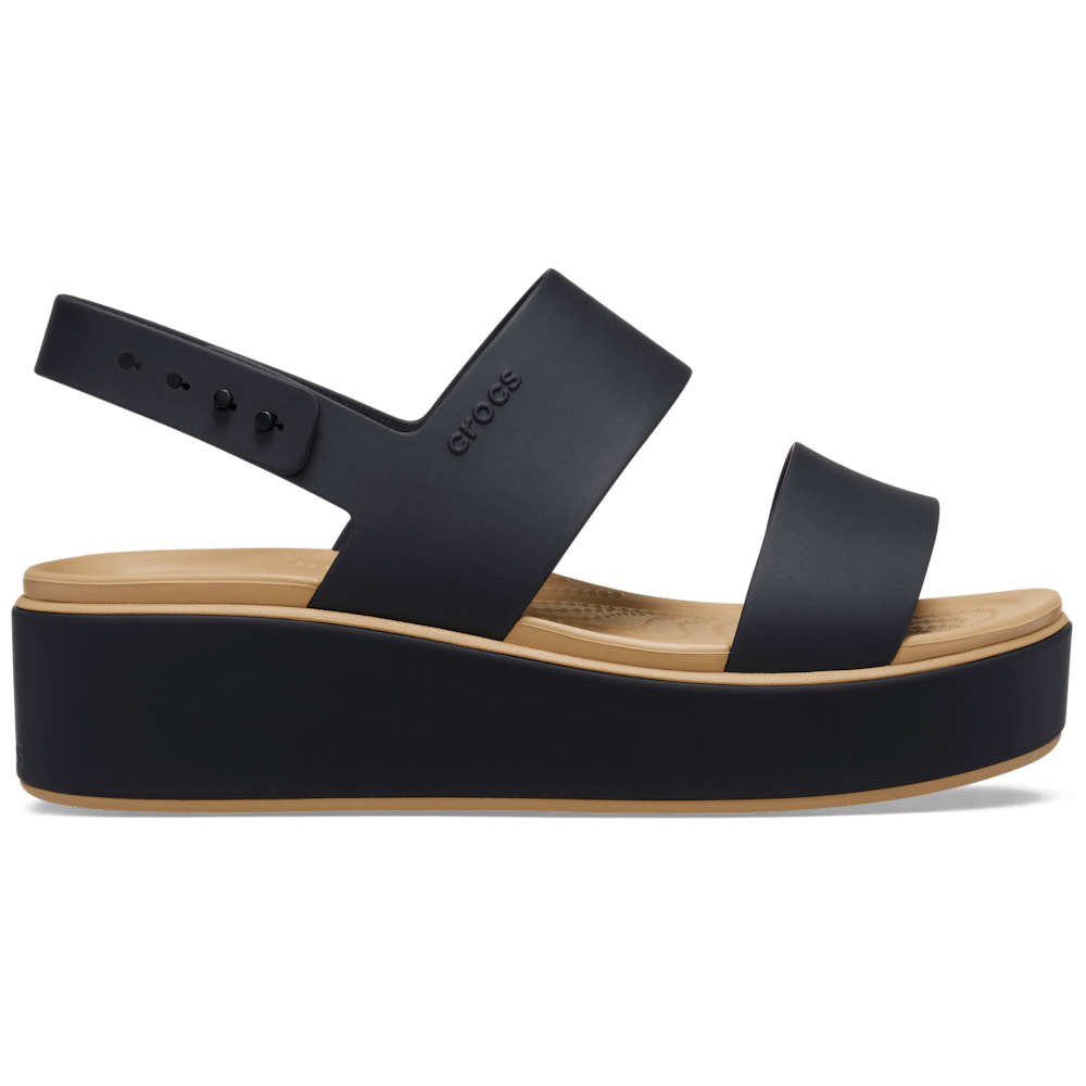 Brooklyn Low Wedge Matte Wrap Sandal