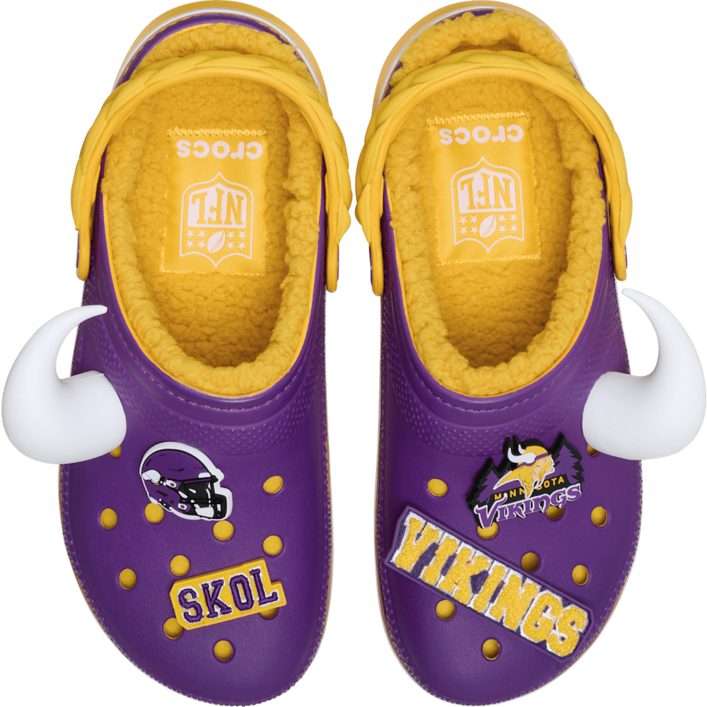 NFL Minnesota Vikings Classic Lined Clog