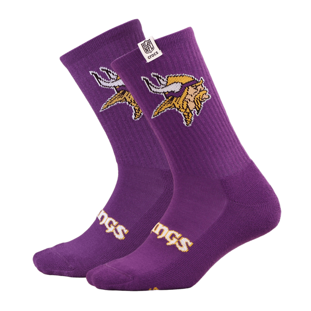 NFL Minnesota Vikings Crocs Socks