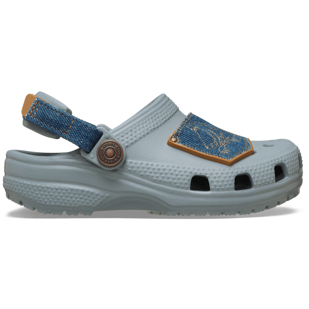 Toddler Classic Denim Adjustable Backstrap Clog
