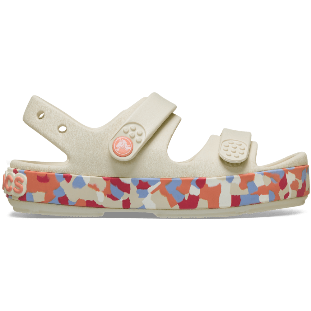 Toddler Crocband™ Cruiser Glow Confetti Band Sandal