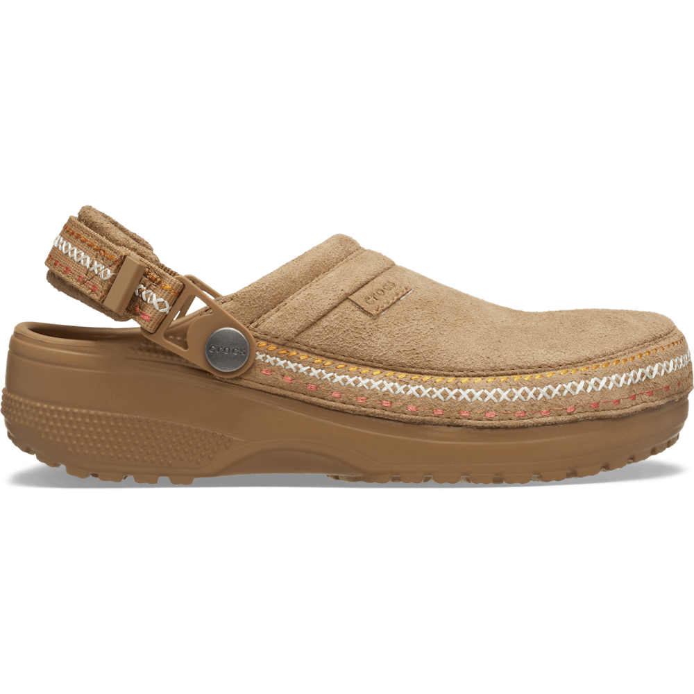 Crafted Vegan Suede Stitch Clog