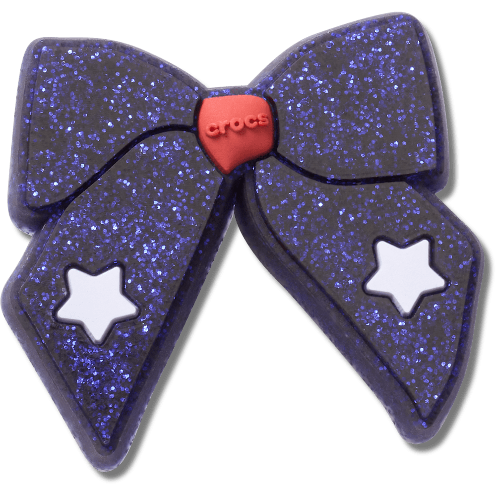 Glittery Blue Bow