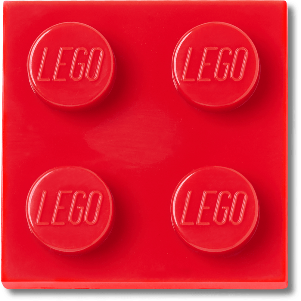 LEGO® Red Tile 2x2